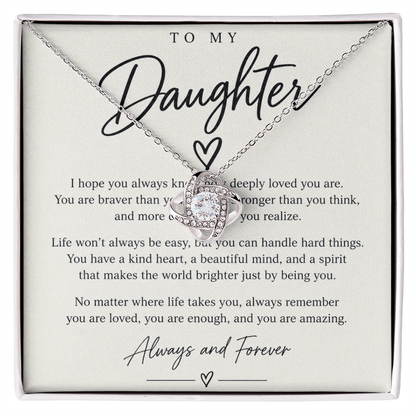 To My Daughter (I Hope You Always Know)