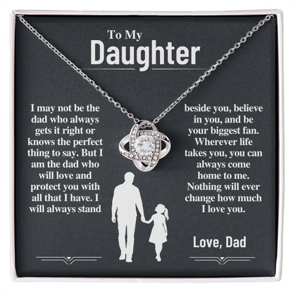 To My Daughter Gift (Not A Perfect Dad)