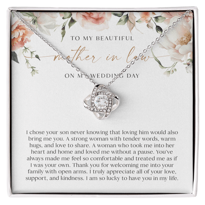 Mother In Law Wedding Gift Necklace