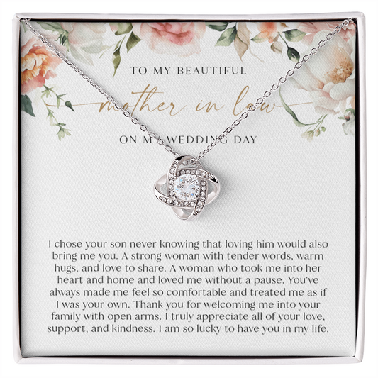 Mother In Law Wedding Gift Necklace