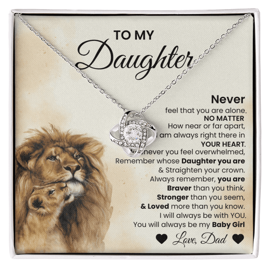 To My Daughter (Never Feel You Are Alone)
