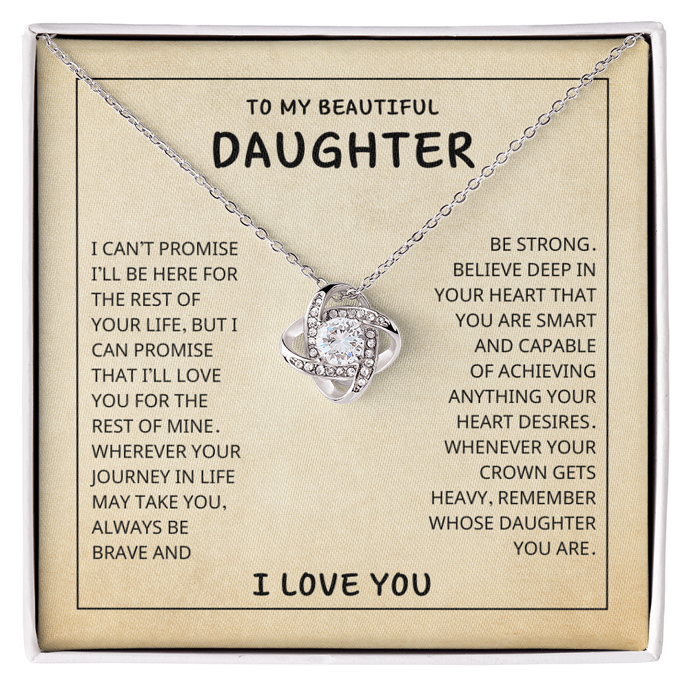 To My Daughter (I Can't Promise I'll Be Here)