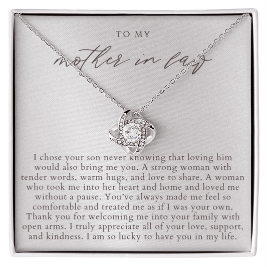 Mother In Law Necklace | Elegant Pearlescence