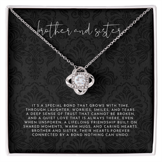 Bond Between Brother And Sister Necklace