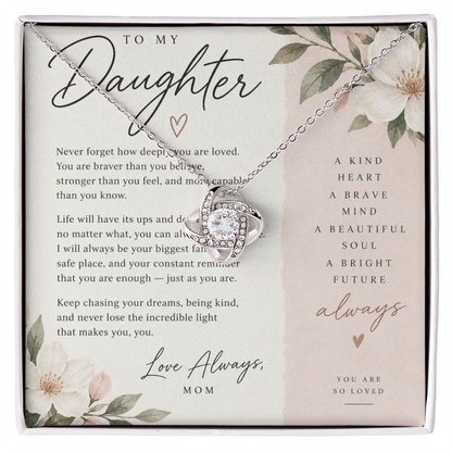 To My Daughter Gift (Never Forget) From Mom