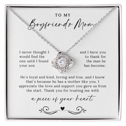 To My Boyfriend's Mom Necklace