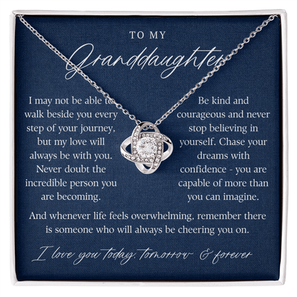 To My Granddaughter | Wherever Life Leads Navy