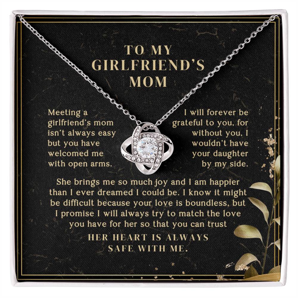 Gold Leaf Girlfriend's Mom Necklace