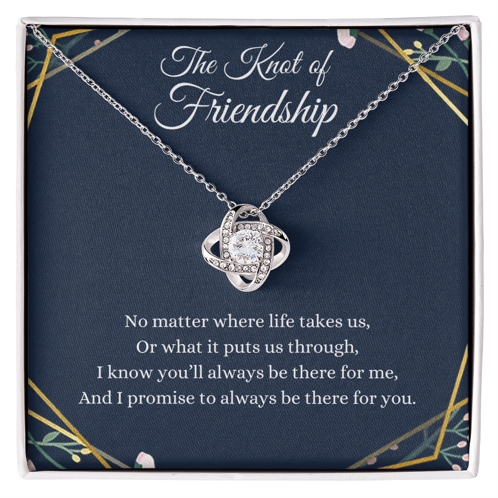Best Friend Necklace - The Knot Of Friendship