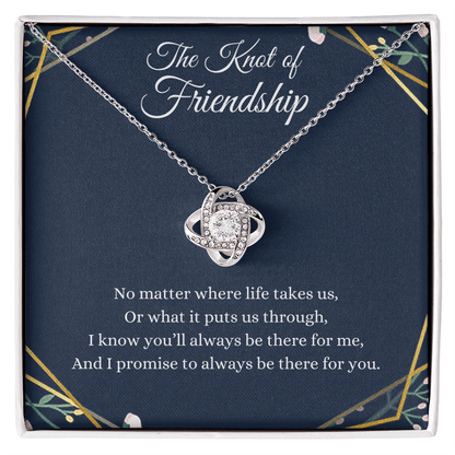 Best Friend Necklace - The Knot Of Friendship