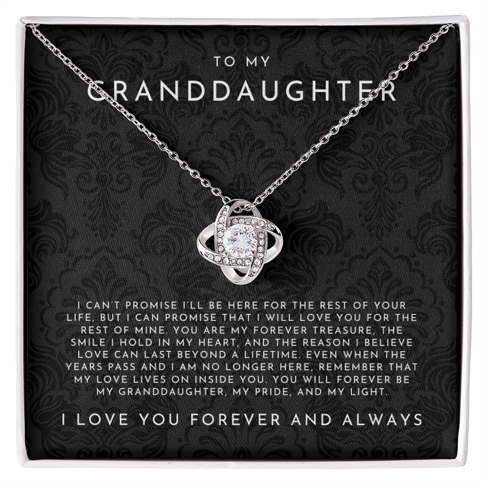 To My Granddaughter Necklace