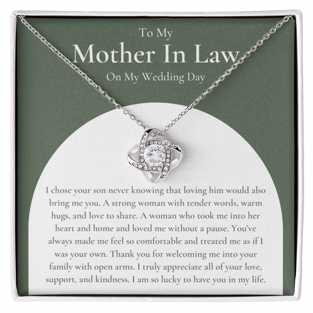 Mother In Law Wedding Gift (I Chose Your Son)