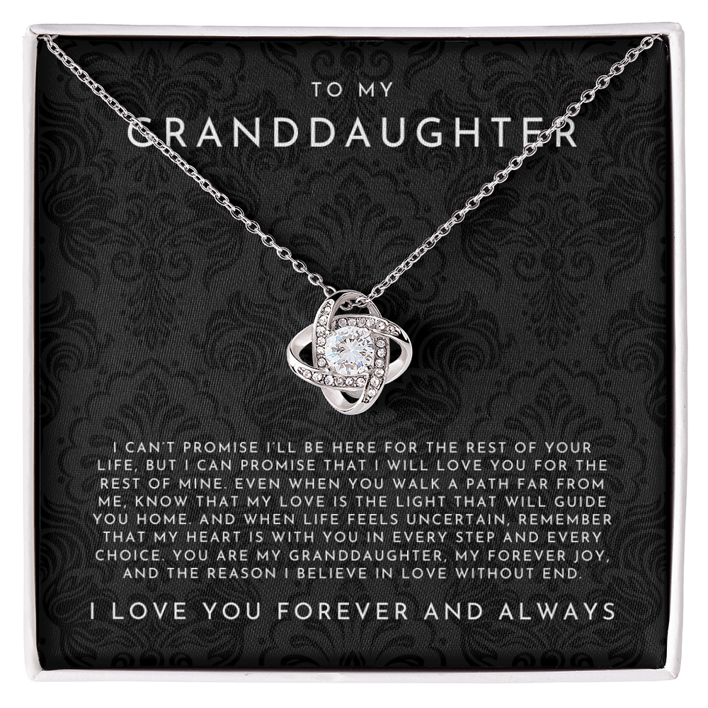 To My Granddaughter Necklace