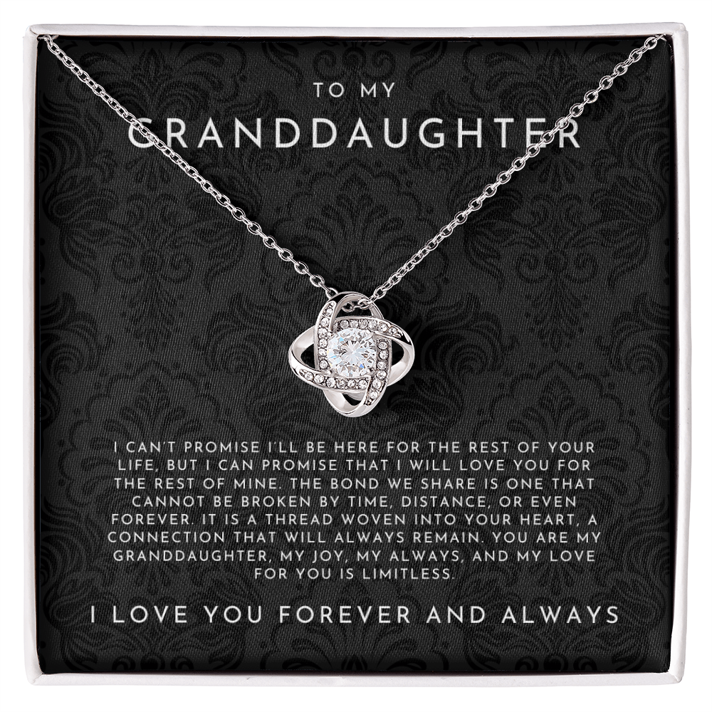To My Granddaughter Necklace