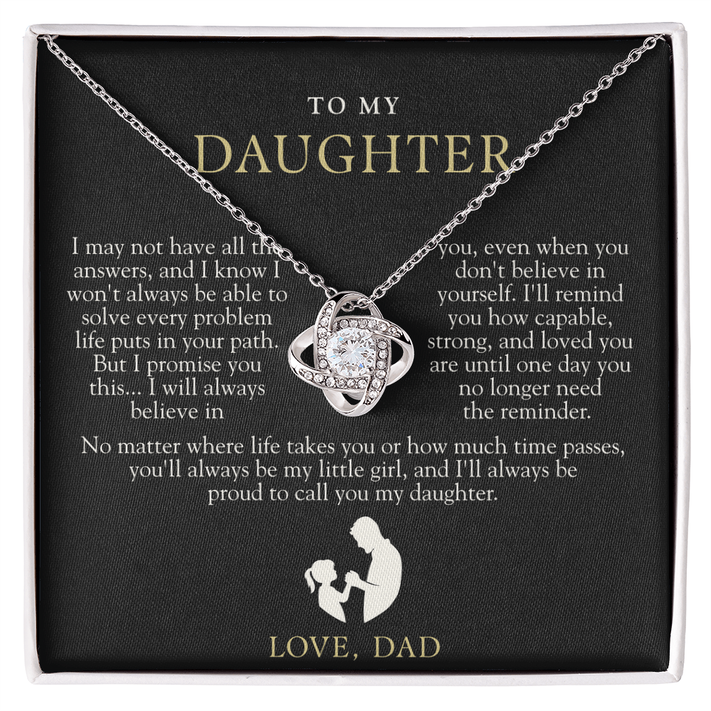 To My Daughter from Dad | Always Proud Black & Gold