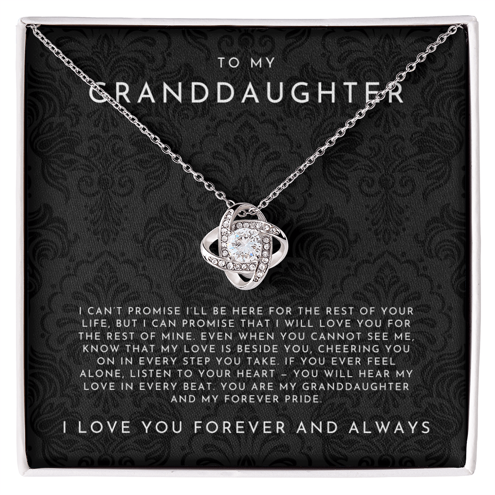 To My Granddaughter Necklace