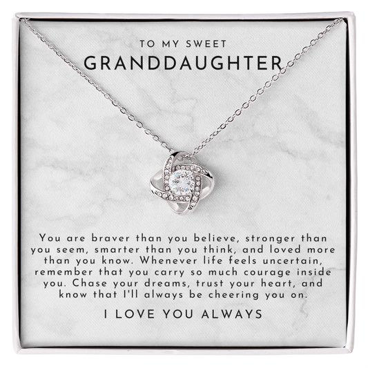 To My Granddaughter | Braver Than You Believe