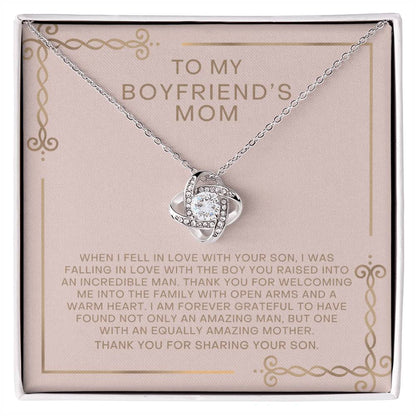 Boyfriend's Mom Falling In Love Necklace