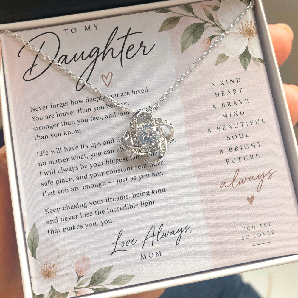 To My Daughter Gift (Never Forget) From Mom