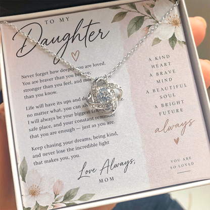To My Daughter Gift (Never Forget) From Mom