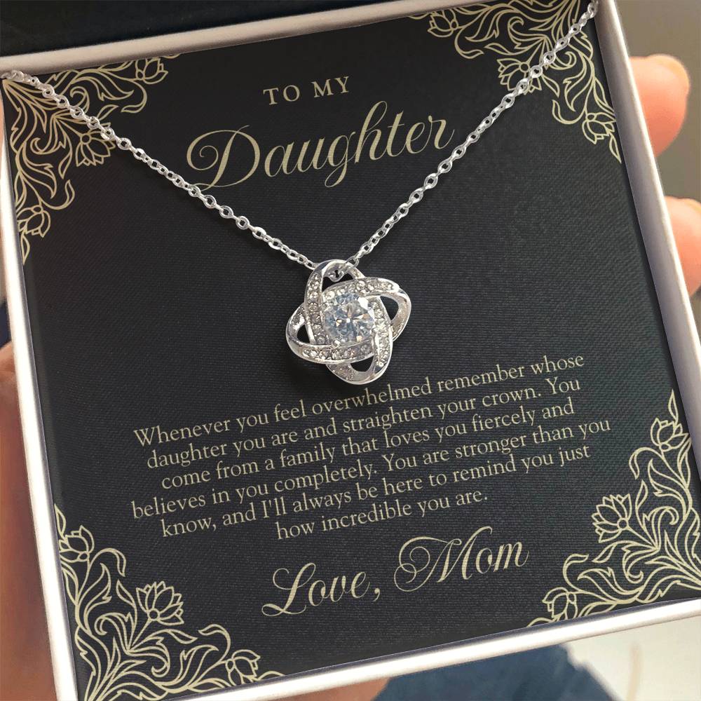 To My Daughter From Mom | Straighten Your Crown