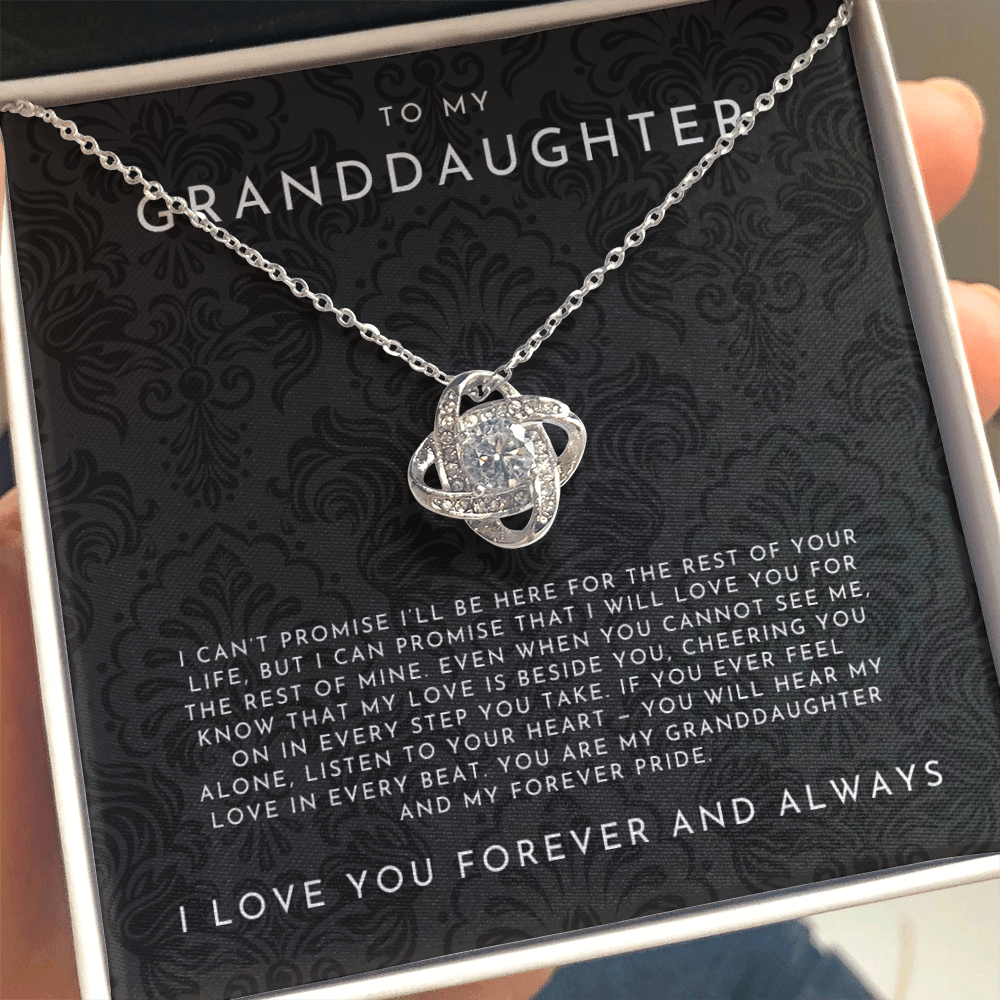 To My Granddaughter Necklace