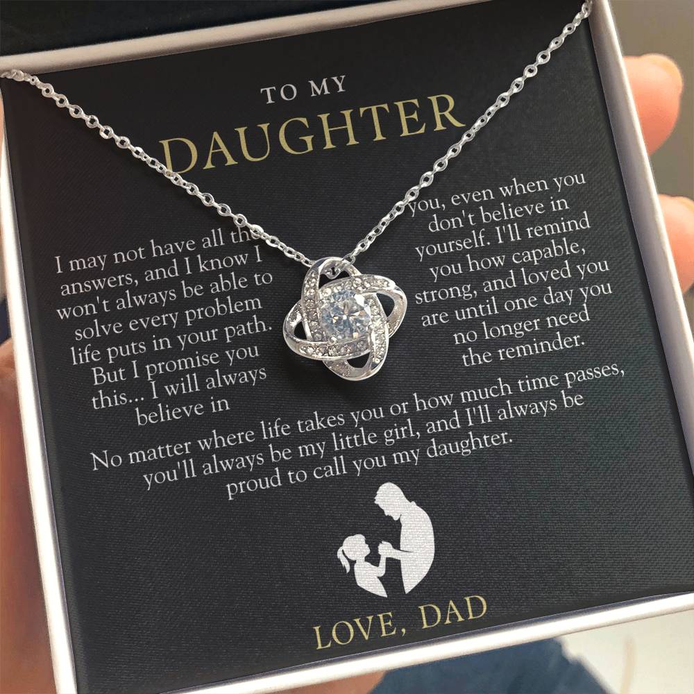To My Daughter from Dad | Always Proud Black & Gold