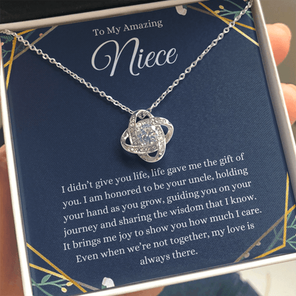 To My Amazing Niece From Unlce Necklace