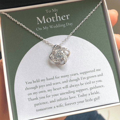 Mother Of The Bride Gift - Love Knot Necklace