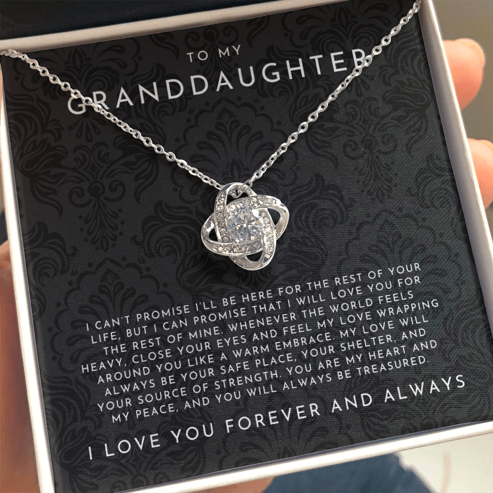 To My Granddaughter Necklace