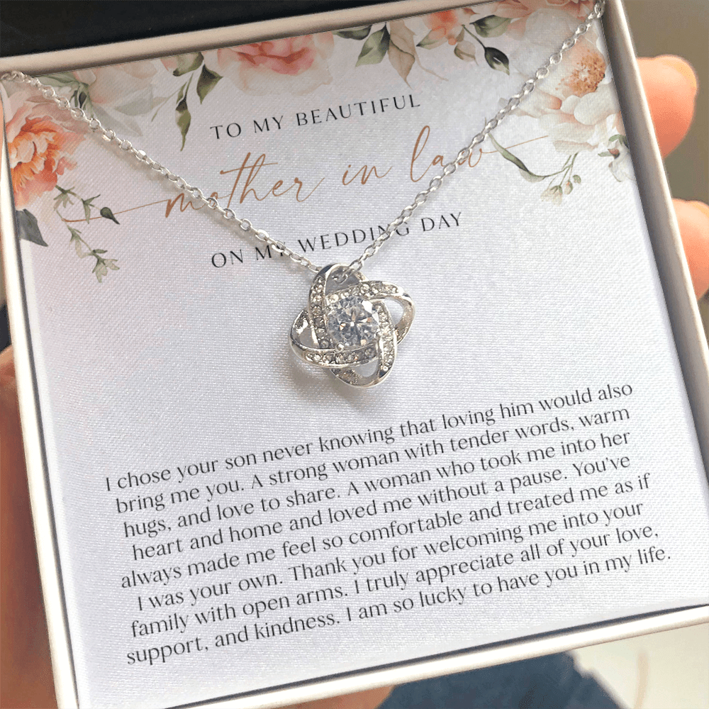 Mother In Law Wedding Gift Necklace