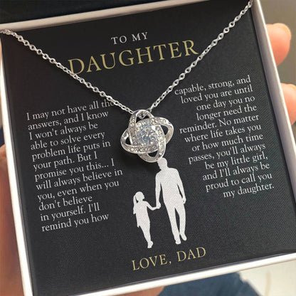 To My Daughter | Always Proud Black & Gold