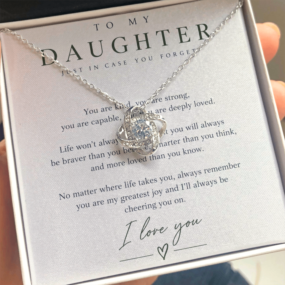 To My Daughter (Just In Case You Forget)