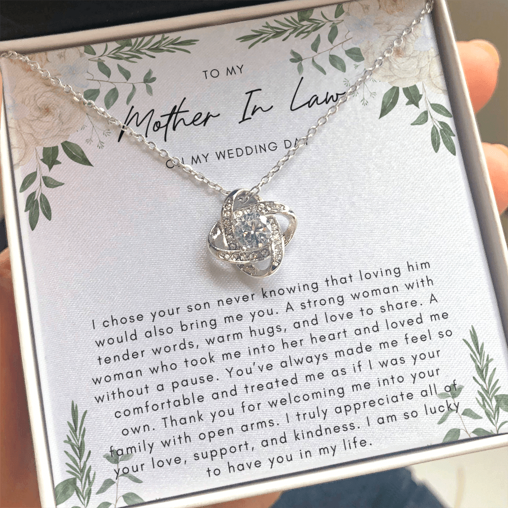 To My Mother In Law On My Wedding Day