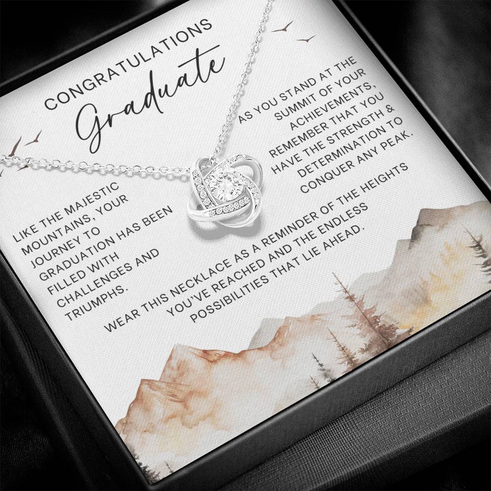 Majestic Mountains Graduation Necklace