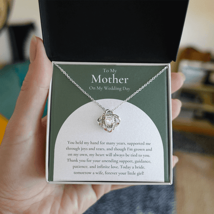 Mother Of The Bride Gift - Love Knot Necklace