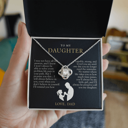 To My Daughter From Dad | Always Proud Black & Gold