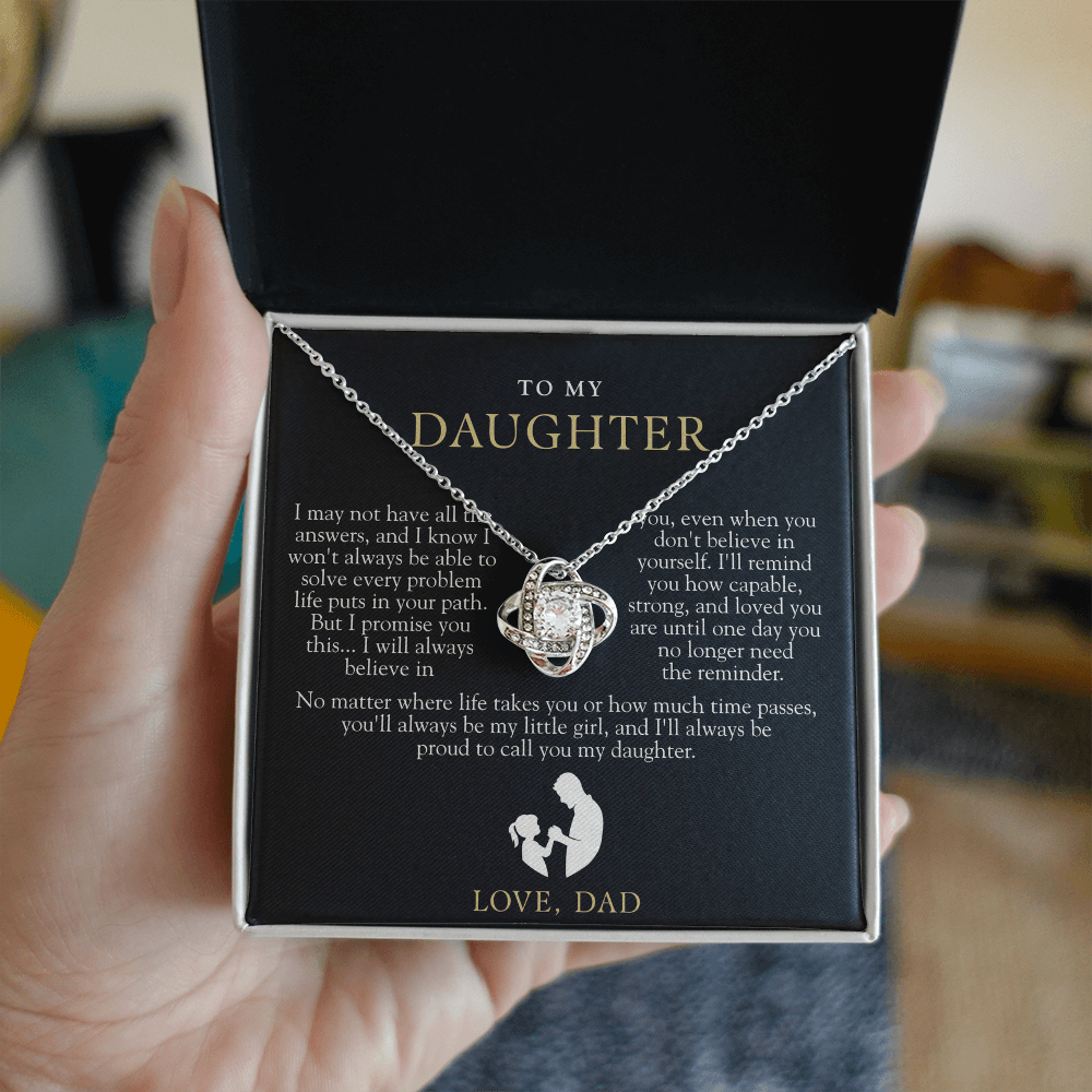 To My Daughter from Dad | Always Proud Black & Gold