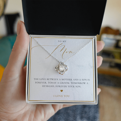 Mother Of The Groom From Son Necklace | The Love Between Marble & Gold