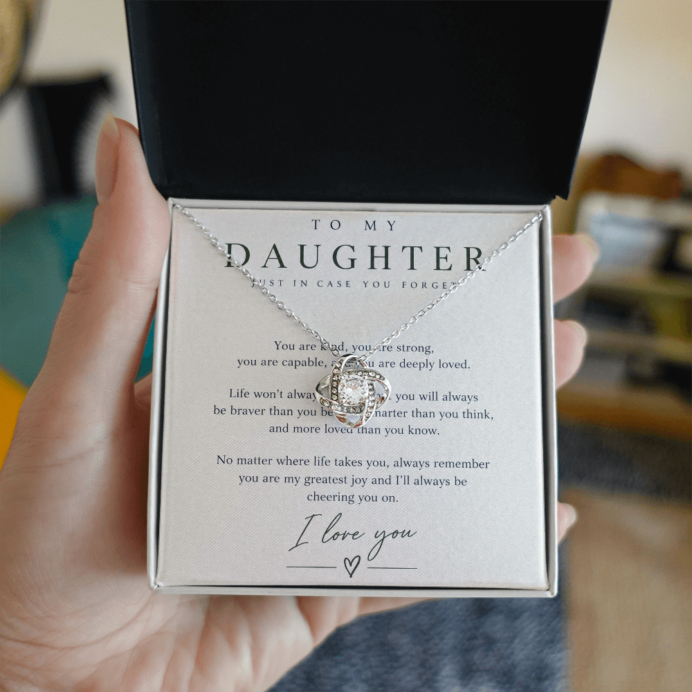 To My Daughter (Just In Case You Forget)