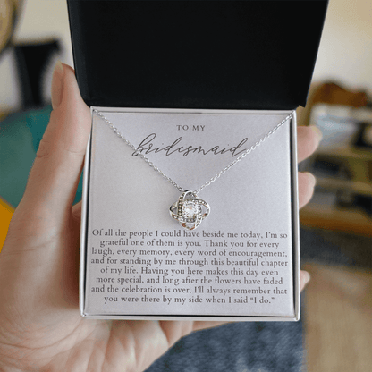 Bridesmaid Necklace |  Elegant Pearlescence