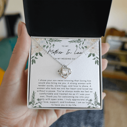 To My Mother In Law On My Wedding Day