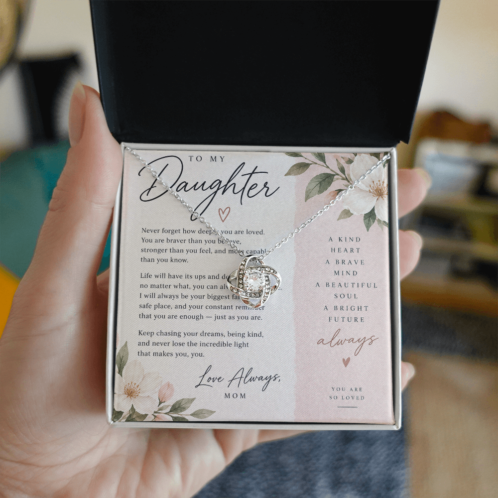To My Daughter Gift (Never Forget) From Mom