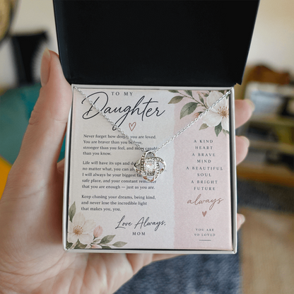 To My Daughter Gift (Never Forget) From Mom