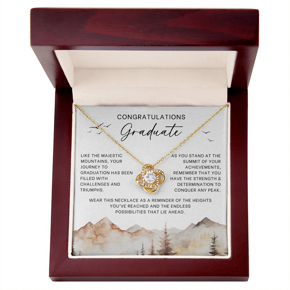 Majestic Mountains Graduation Necklace