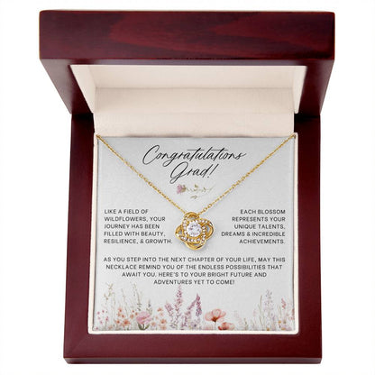 Wildflower Graduation Necklace