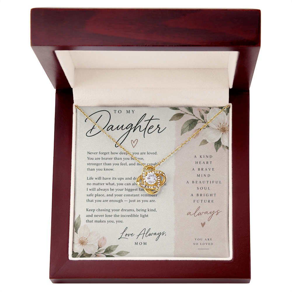 To My Daughter Gift (Never Forget) From Mom