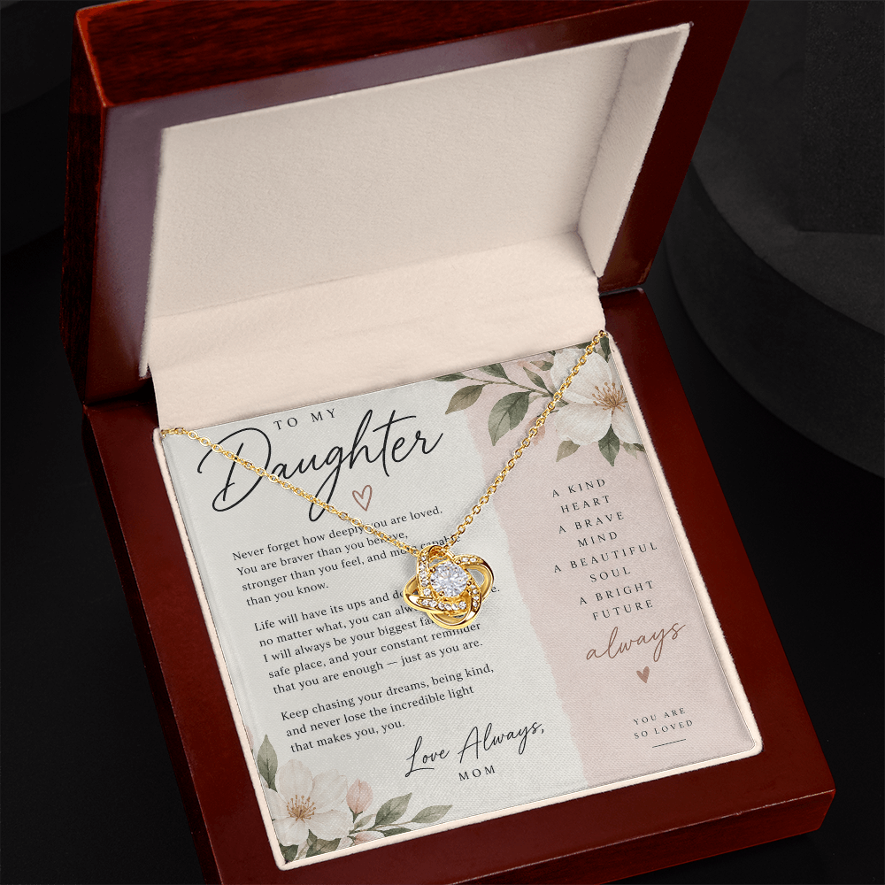 To My Daughter Gift (Never Forget) From Mom