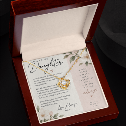 To My Daughter Gift (Never Forget) From Mom
