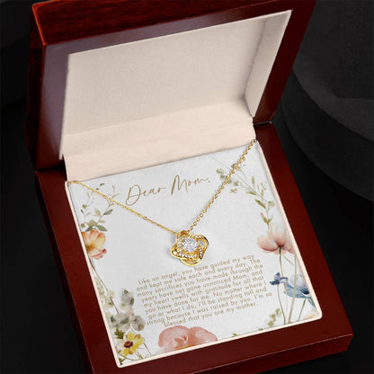 Like an Angel Floral Mom Necklace